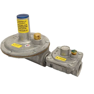 GAS REGULATOR-OPD 2-5 PSI - 1/2 INCH