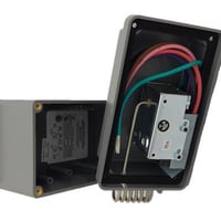WATERPROOF TWO-STAGE THERMOSTAT